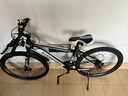 金武端自行车成人山地车公路赛车单车骑行变速超轻越野中学生初中青少年 顶配升级版-辐条轮-黑白色 26寸21速 实拍图