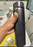 米家保温杯弹盖版 480ml 316L不锈钢 长效保冷保温大容量茶杯藏蓝色 实拍图