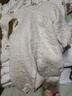 婧麒（JOYNCLEON）婴儿衣服秋冬连体衣纯棉新生儿季男女宝宝夹棉保暖对开哈衣服爬服 中开星月奶白 73cm 【6-9个月，体重7.2-9kg】 实拍图