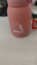 【京东物流送货上门】萌萌兔卡通水杯女牛奶玻璃杯创意便携杯子 粉色萌萌兔 330ml 1只 实拍图