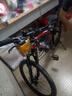 凤凰（Phoenix） 山地自行车成年人男士女士学生变速减震油刹线刹山地车自行车 黑红色辐条轮高碳钢车架 24寸（身高145-170左右） 24速数字指拨/默认线碟可改油碟 实拍图