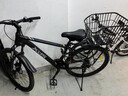 喜德盛（xds）山地自行车黑客350/旭日310 X6铝合金车架21速变速机械碟刹 黑客350黑银17寸（26款） 实拍图
