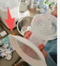 贝亲吸奶器电动优享变频可充电挤奶器静音型集奶器轻巧便携式挤乳器 电动双边款 实拍图