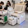 霖舍 足疗沙发足浴沙发按摩椅电动美甲躺椅修脚泡脚足浴床电动足疗店按摩床沐足按摩椅子 实拍图
