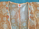 重回汉唐洛水云裳原创齐胸襦裙套装披帛唐制汉服女装春夏 橘蓝套装（破裙版-绿里）/现货 M 实拍图