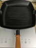 德世朗（DESLON）悬氧铸铁牛排煎锅无涂层不粘家用平底煎烤蛋肉堡西餐专用锅 实拍图