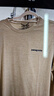 巴塔哥尼亚（Patagonia）男士混纺棉轻便logo潮流圆领长袖T恤卫衣L/S P-6 Logo 38518 GLH M 实拍图