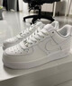 耐克NIKE板鞋女空军一号AF1 AIR FORCE 1运动鞋DD8959-100白37.5 实拍图