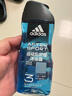 阿迪达斯 （adidas）男士沐浴露洗发水洗面奶三效合一 游泳去氯 持久留香清凉止痒套装 实拍图