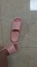 朴西新款EVA踩屎感厚底拖鞋女士居家室内情侣拖鞋男 浅粉 37-38 实拍图