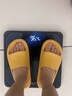 朴西香蕉船情侣凉拖鞋女浴室不易滑室内居家四季拖鞋男 黄色 39-40 实拍图