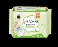 恩芝（Eunjee）韩国进口日用卫生巾250mm12片 超薄舒爽透气轻盈护翼型少女姨妈巾 实拍图