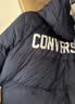 Converse匡威儿童羽绒服男女童冬季新款长款过膝中大童防泼水泡芙保暖外套 正黑色 90绒 清洁度1000+ (偏大,建议选小一码) 150 /72 充绒量约207g 【建议身高140-152cm】 实拍图