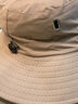 卡帝乐鳄鱼（CARTELO）防晒帽子男女夏季户外遮阳帽渔夫帽太阳帽骑行登山钓鱼西部牛仔帽 实拍图