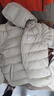亚瑟士亚瑟士童装25年冬季儿童柔软舒适三防轻薄保暖羽绒服【高充绒量】 奶白色 清洁度1000-鸭绒 130 充绒量70g 实拍图