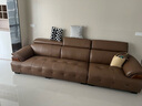 狄普全真皮牛皮网红意式现代大坐深头靠可调客厅3.1米沙发Ultra版玉衡 实拍图