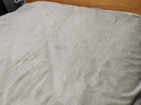 一默牛奶绒四件套冬季床单被套枕套保暖亲肤宿舍床上用品双拼色多件套 双拼-柔雾暖曦 床单款 （被套200*230cm） 实拍图