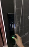 盼盼（Pan Pan）盼盼防盗门甲级家用安全门指纹锁子母门单门加高门头入户防撬防爆进户门 多维尔-单门-2050*960-外开 盼盼全自动指纹锁-PH21 实拍图