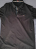柒牌polo衫男短袖轻商务休闲夏男士纯色翻领上衣【7A抗菌2A防螨】NEW 黑色(25新款) L 实拍图