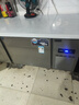 志高（CHIGO）冷藏工作台奶茶店设备全套水吧台不锈钢保鲜平冷操作台冰柜 厨房冰箱商用保鲜工作台 1.8M-0.8M-0.8M双温【-18°|数显】 【不锈钢内层架】店长推荐 实拍图