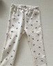 优衣库婴幼儿宝宝摇粒绒紧身裤打底裤可外穿裤子25秋冬新款478433 00 白色 100 实拍图