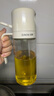 双枪（Suncha）油壶 喷倒一体定量 玻璃油壶罐食用油喷雾调料瓶油喷壶550ml  实拍图