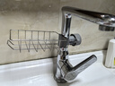厨房水龙头置物架洗碗洗菜池水槽架沥水篮海绵刷洁布滤水收纳神器 水龙头置物架【带毛巾杆款】 实拍图