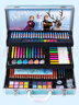 迪士尼（Disney）画笔套装160件 儿童绘画套装女孩生日礼物幼儿园小学生绘画礼盒水彩笔画笔 冰雪奇缘DM29445F 实拍图