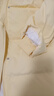 笛莎（DEESHA）童装女童羽绒服2025冬季新款女孩三防蓄热中长款羽绒外套保暖防寒 杏仁黄 160 实拍图