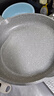 苏泊尔（SUPOR）有钛平底锅不粘锅 抗菌率99.9%星星石有钛耐磨煎锅26cmEJ26AKJ01 实拍图