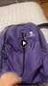 骆驼（CAMEL）可折叠大容量轻量化书包背包男女运动双肩包防水旅游旅行包 矿紫色-574C634622-25L 实拍图