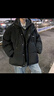 笺罗（JIANLUO）棉服男假两件连帽秋冬季加厚宽松晋江羽棉衣袄绒服面包男情侣外套 黑色【WT08】 4XL【180斤-200斤】 实拍图