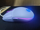 罗技（G） G102游戏鼠标有线机械RGB轻量化小手电竞宏编程吃鸡英雄联盟 102紫色 第二代 实拍图