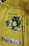 牧萌儿童雨衣带书包位男童女童女孩加长全身学生雨披 黄色恐龙 3XL 实拍图