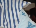 爱贝迪拉婴儿口水巾4条装纯棉围嘴360度旋转新生儿用品宝宝防水围兜 实拍图