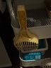 Mango蛮果宠物猫砂铲子猫铲屎神器工具猫铲豆腐砂膨润土猫砂铲细孔长柄 黄色大号 实拍图