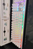惠普（HP）K500Y真机械手感键盘 朋克蒸汽复古有线游戏专用吃鸡笔记本电脑电竞lol办公键盘 白色彩光方帽 实拍图