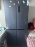 美菱（MeiLing）【无忧嵌】冰箱420升十字对开门四开门多门家用超薄零嵌入双循环一级能效风冷无霜国家补贴电冰箱 420WP9CZX·神秘灰 实拍图