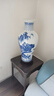 loyo景德镇青花瓷花瓶陶瓷摆件插花瓶客厅复古瓷器中式家居装饰工艺品 大号-山水人家-鱼尾（单个价） 实拍图