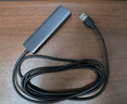 绿联USB3.0分线器扩展坞 集线器HUB拓展坞高速4口 适用笔记本电脑台式机一拖多接口转换器转接头延长线 【USB3.0*4+C口供电】升级款 2米 实拍图