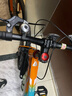 凤凰山地自行车男女变速山地车碟刹青少年儿童自行车学生单车 星际 橙蓝【变速+三刀轮】 20寸【适合125-160cm】 实拍图