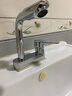 柏温卫浴全铜高脚双孔面盆龙头单把冷热水龙头三孔洗手洗脸盆水龙头 龙头+60cm进水管+大礼包 实拍图