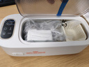 小熊（Bear）超声波清洗机眼镜清洗机洗眼镜洗眼镜机清洗机高频震动首饰牙套清洗眼镜清洁器去污七夕情人节礼物 【标准款+清洗液】声波眼镜清洗机 实拍图