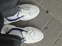 回力（Warrior）官方男鞋运动鞋男秋冬情侣老爹鞋男女士增高休闲鞋子 白深蓝 39 实拍图