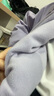 优衣库【狂欢价】女装双面穿防风摇粒绒拉链连帽外套户外479697 479697/71浅蓝紫色 XL 实拍图