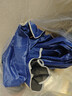 雨航（YUHANG）电动车雨衣电动车专用电瓶车雨披带袖款蓝色4XL 实拍图