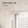 京东京造免打孔伸缩浴杆EASY不锈钢晾衣窗帘浴帘杆阳台衣柜支撑杆90-160cm 实拍图