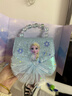 迪士尼（Disney）冰雪奇缘艾莎儿童包可爱小香风纱裙皮革斜挎包零钱包公主生日礼物 实拍图