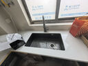 摩恩厨房枪灰色水龙头水槽洗菜盆家用冷热抽拉灰色可旋转59铜龙头7864 实拍图