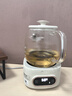 美的（Midea）花漾0胶水全玻璃全自动养生壶 办公室多功能煮茶壶 烧水壶恒温电热水壶煮茶器花茶壶1L YS10B101 实拍图